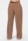 Calça Feminina Alfaiataria C/ Cinto Em Algodão - Mein Calça Feminina Alfaiataria C/ Cinto Em Algodão - Mein