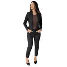 Calça Feminina Alfaiataria Justa Flor De Lis Calça Feminina Alfaiataria Justa Flor De Lis