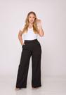 Calça Feminina Alfaiataria Preto com bolso