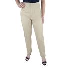 Calça Feminina Autenticada Linho Bege - 7765