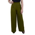 Calça Feminina Averzzy Pantalona Verde Musgo - 6154