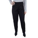 Calça Feminina Averzzy Suede Reta Preta - 6806