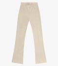 Calça Feminina Boot Cut Ponto Roma Rovitex Bege