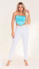 Calça feminina Branca 7398