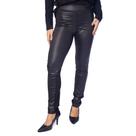 Calça Feminina Bruna e Bia Skinny Cirrê Flanelada Preto