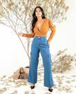 Calça Feminina Cargo Pantalona