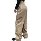 Calça Feminina Cargo Skatista Larga Reta
