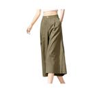 Calça Feminina Cintura Alta e Perna Larga - Estilo Coreano Casual para Verão Calça Feminina Cintura Alta e Perna Larga - Estilo Coreano Casual para Verão