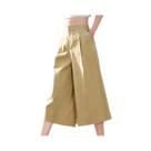 Calça Feminina Cintura Alta e Perna Larga - Estilo Coreano Casual para Verão Calça Feminina Cintura Alta e Perna Larga - Estilo Coreano Casual para Verão