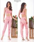 Calça feminina collor pantalona pigmento