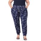 Calça Feminina Com Bolso Malha Fria Leve Soltinhas Plus
