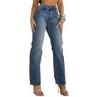 Calça Feminina Consciência Jeans Straight Escura - 02930