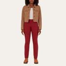 Calça Feminina Cós Elástico Em Moletom Stretch Flanelado Malwee