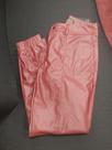 Calça feminina de couro tm 38