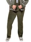 Calça Feminina de Plush Plus Size, Tam. 46 Calça Feminina de Plush Plus Size, Tam. 46