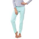 Calça Feminina E-Pijama By Sepie 5113 Poliviscose - Verde Poá