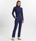 Calça Feminina Em Molecotton Básico Rovitex Azul