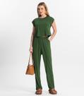 Calça Feminina Em Molecotton Básico Rovitex Verde