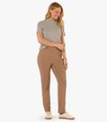 Calça Feminina em Molecotton de Viscose Rovitex Marrom