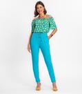 Calça Feminina Em Molecotton Rovitex Azul