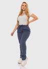 Calça Feminina em Moletom 7860 Mescla Azul Calça Feminina em Moletom 7860 Mescla Azul