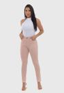 Calça feminina em Sarja com elastano 7897 Nude