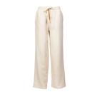 Calça Feminina Facinelli Reta Listrado Rústico Off White