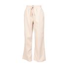 Calça Feminina Facinelli Wide Leg Textura Listras Areia