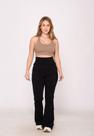 Calça Feminina Fitness Flare 7965 Preto