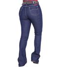 Calça Feminina Flare Boca de Sino Country Mula Rosa Calça Feminina Flare Boca de Sino Country Mula Rosa