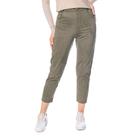 Calça Feminina Giraffe Slim em Suede Verde