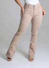 Calça Feminina Jeans Bootcut Sawary Premium Original Cintura Alta Lycra 274683