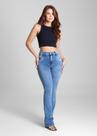 Calça Feminina Jeans Bootcut Sawary Premium Original Cintura Alta Moda Blogueira 281228