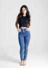 Calça Feminina Jeans Heart Levanta Bumbum Sawary Premium Original Cintura Alta Moda 280633 Calça Feminina Jeans Heart Levanta Bumbum Sawary Premium Original Cintura Alta Moda 280633