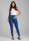 Calça Feminina Jeans Heart Sawary Premium Original Cintura Alta Moda 282238 Calça Feminina Jeans Heart Sawary Premium Original Cintura Alta Moda 282238