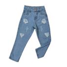 Calça Feminina Jeans Infantil Roupa De Blogueirinha Novidade