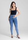 Calça Feminina Jeans Levanta Bumbum Sawary Premium Original Cintura Alta Moda Blogueira 281715 Calça Feminina Jeans Levanta Bumbum Sawary Premium Original Cintura Alta Moda Blogueira 281715