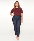 Calça Feminina Jeans Plus Skinny Básica Calça Feminina Jeans Plus Skinny Básica