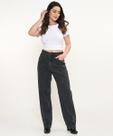 Calça Feminina Jeans Reta L1/2