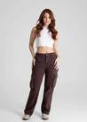 Calça Feminina Jeans Reta Petit Sawary Premium Original Cintura Alta Moda 281066