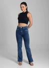 Calça Feminina Jeans Reta Sawary Premium Original Cintura Alta 281771