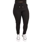 Calça Feminina Jogger Cintura Alta Cargo Envio Imediato Elastano Moda Blogueira