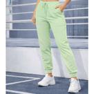 Calça Feminina Jogger Importada Dry Fit Com Elastano Esportiva Fitness Slim Fit Leve de Seda de Gelo