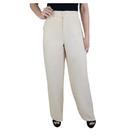 Calça Feminina Jumaniy Wide Leg Bege Creme - J328