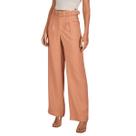 Calça Feminina Lado Avesso Alfaiataria Laranja Queimado - L1