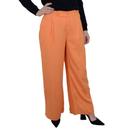 Calça Feminina Lado Avesso Pantacourt Laranja - L1196
