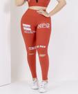 Calça Feminina Legging Leg Academia Cintura Alta Moda Fitness Corte Joelho Suplex The Start