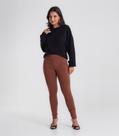 Calça Feminina Legging Ponto Roma Básica Endless Marrom Calça Feminina Legging Ponto Roma Básica Endless Marrom
