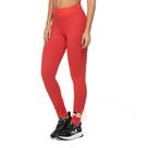 Calça feminina legging sport fila lettermid moda fitness cós medio 5 cm academia dia dia