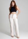 Calça Feminina Linho Pantalona Sawary Premium Original Cintura Alta Moda 277463 Calça Feminina Linho Pantalona Sawary Premium Original Cintura Alta Moda 277463